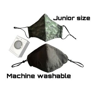 Kids Camo Face Masks -  Lot of 20 Packs - Each pack contains 2 masks + 1 filter